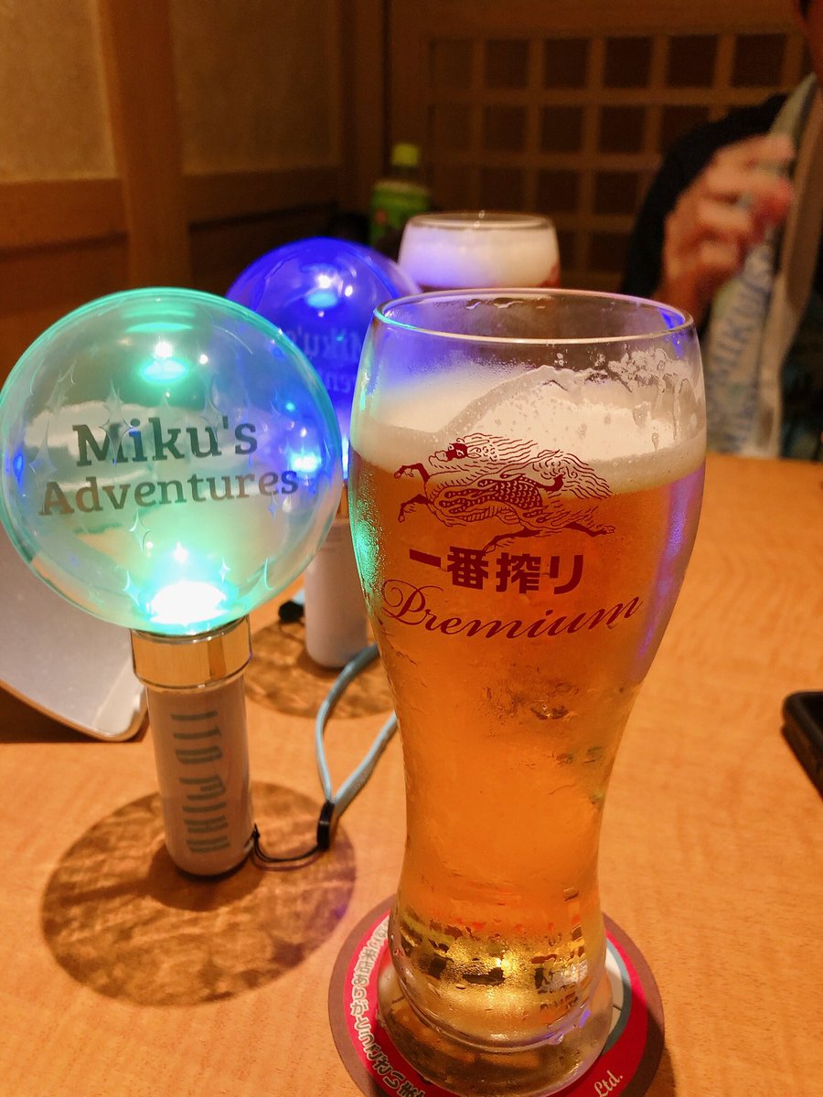 ライブ後の飲み